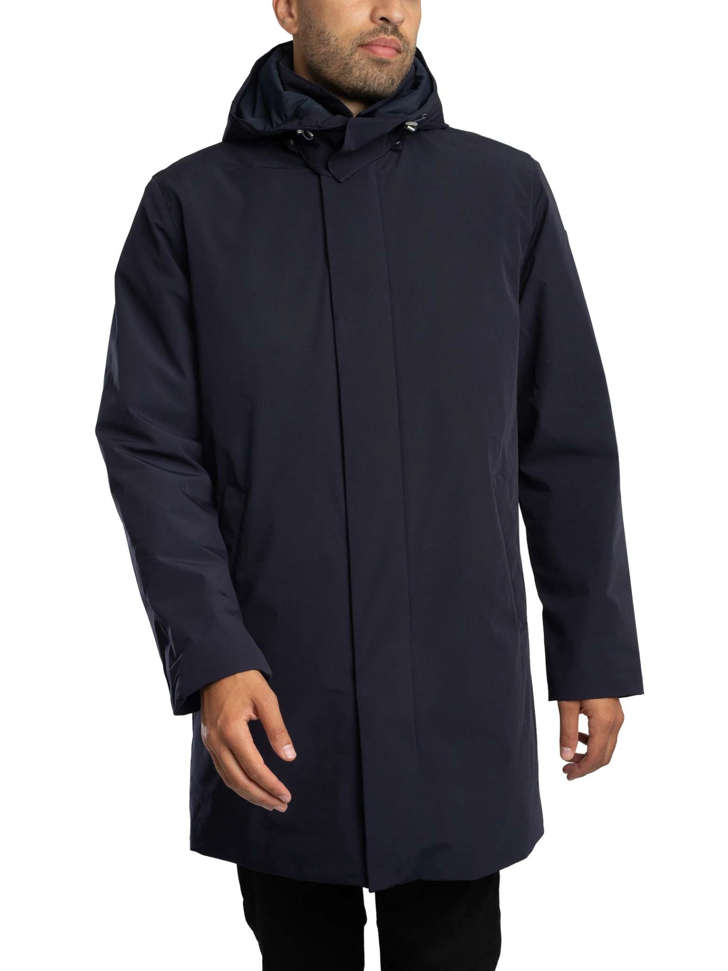 GANT Padded Car Coat - Evening Blue GANT Padded Car Coat - Evening Blue -Standout Store 56558b
