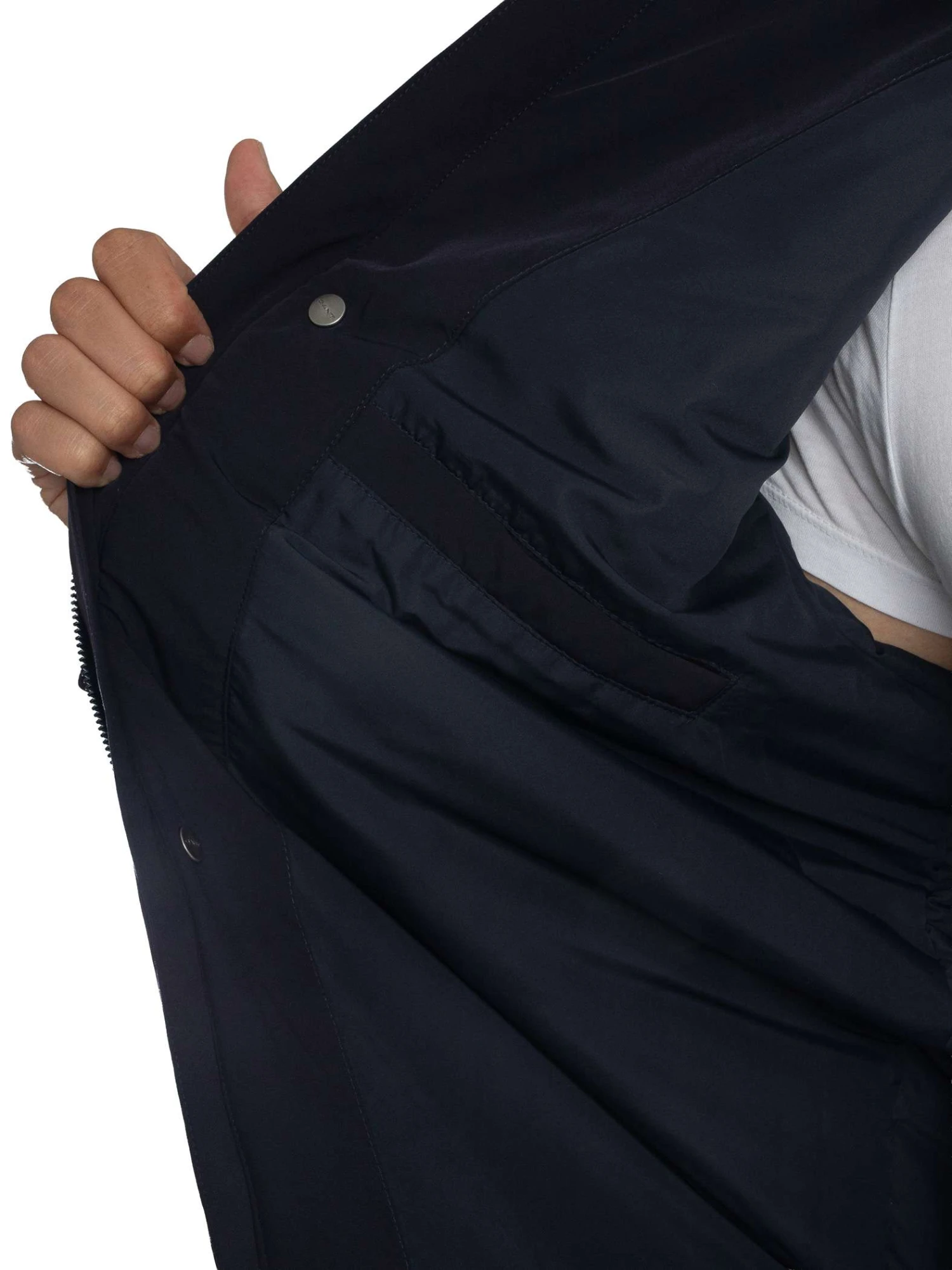 GANT Padded Car Coat - Evening Blue GANT Padded Car Coat - Evening Blue -Standout Store 56558g