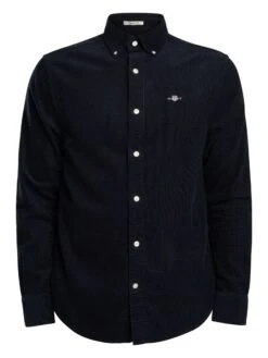 GANT Regular Corduroy Shirt - Evening Blue -Standout Store 56559e