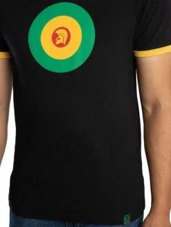 Trojan Target Logo T-Shirt - Black -Standout Store 56596d