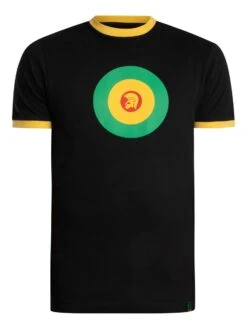Trojan Target Logo T-Shirt - Black -Standout Store 56596e