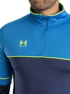 Under Armour Challenger Training 1/4 Zip Jacket - Blue/Green 5 Under Armour Challenger Training 1/4 Zip Jacket - Blue/Green -Standout Store 56597d