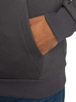 EA7 Logo Sleeve Pullover Hoodie - Asphalt -Standout Store 56713e