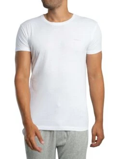 GANT 2 Pack Lounge Crew T-Shirt - Navy/White -Standout Store 56716c