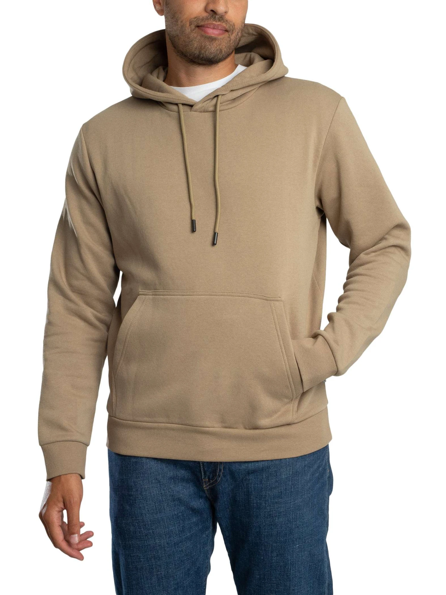 Jack & Jones Bradley Pullover Hoodie - Coriander Jack & Jones Bradley Pullover Hoodie - Coriander -Standout Store 56728a