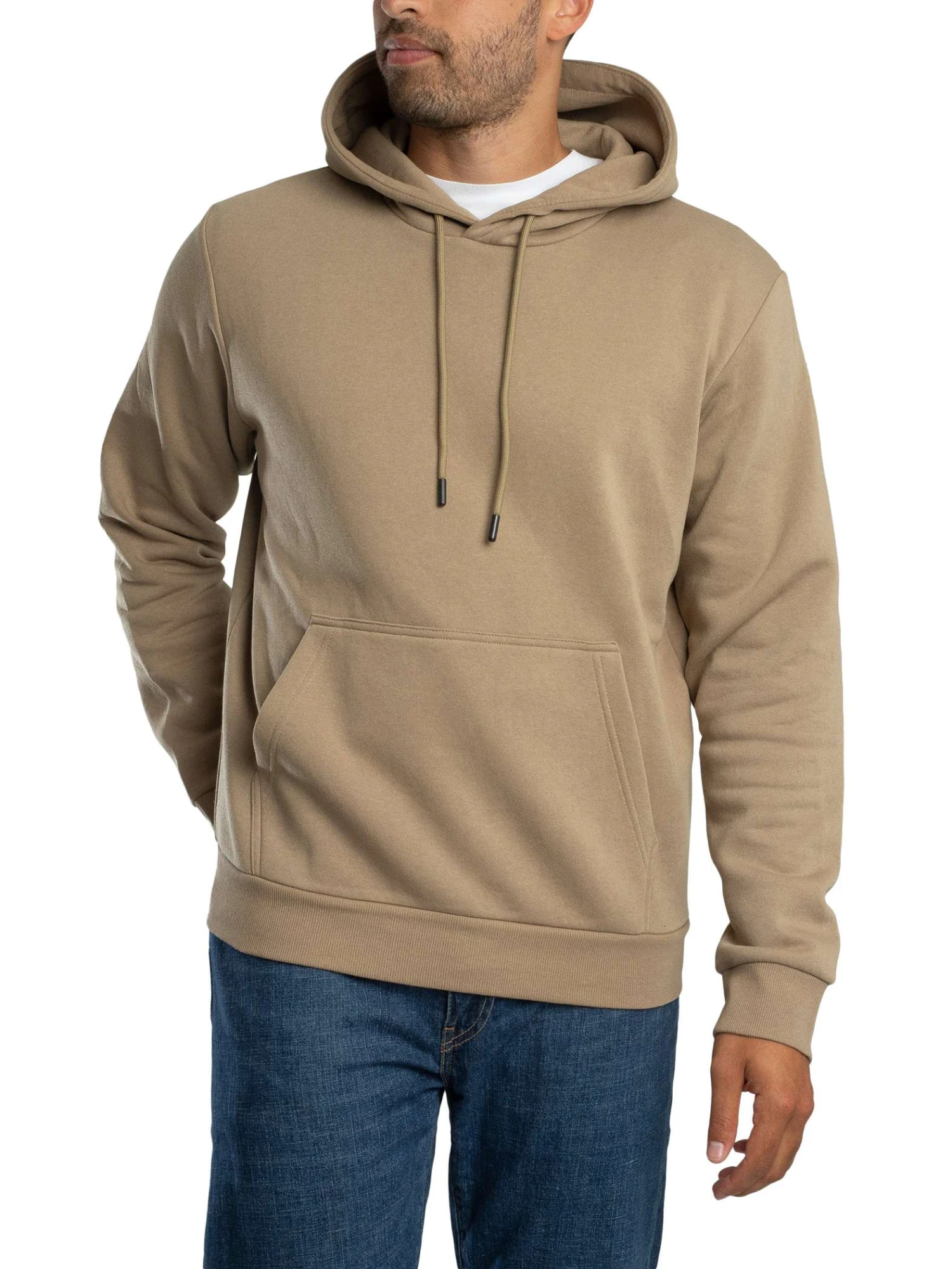 Jack & Jones Bradley Pullover Hoodie - Coriander Jack & Jones Bradley Pullover Hoodie - Coriander -Standout Store 56728b