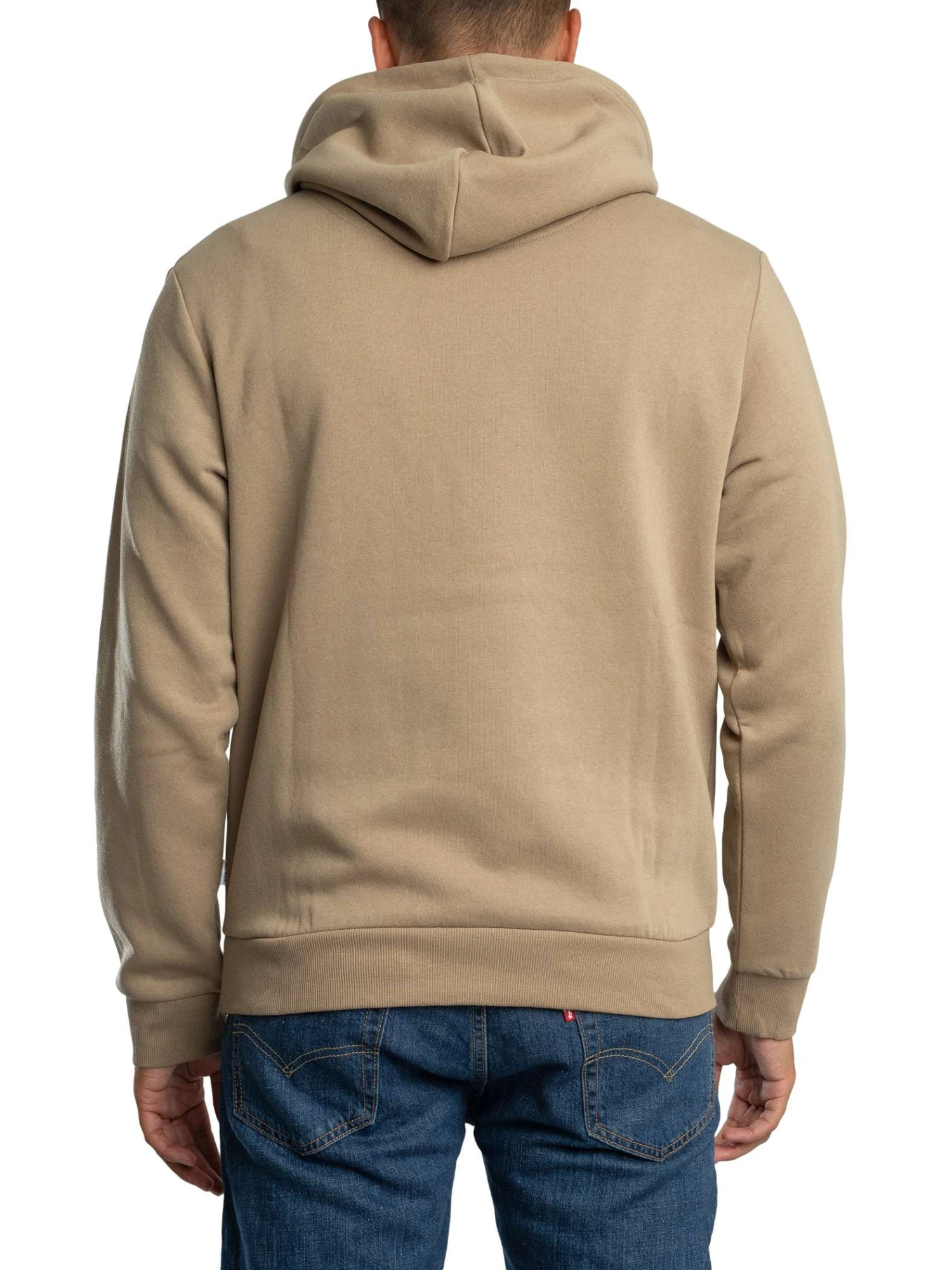 Jack & Jones Bradley Pullover Hoodie - Coriander Jack & Jones Bradley Pullover Hoodie - Coriander -Standout Store 56728c