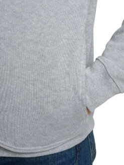 Lacoste Zip Collar Sweatshirt - Light Grey 5 Lacoste Zip Collar Sweatshirt - Light Grey -Standout Store 56734d