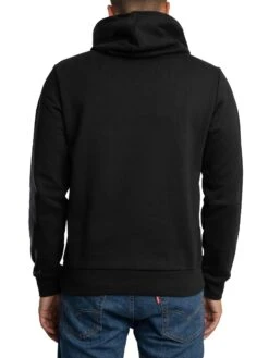 Lacoste Colour Block Fleece Pullover Hoodie - Black/White/Green -Standout Store 56735c