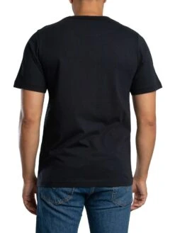 Pretty Green House Paisley Logo T-Shirt - Black -Standout Store 56750c