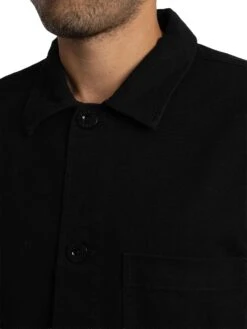 Pretty Green Parthian Pocket Overshirt - Black -Standout Store 56753f