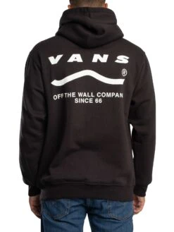 Vans Determined Back Graphic Pullover Hoodie - Black -Standout Store 56776c