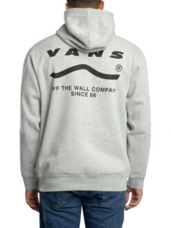 Vans Determined Back Graphic Pullover Hoodie - Light Grey -Standout Store 56777c