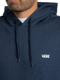 Vans Left Chest Logo Pullover Hoodie - Dress Blue -Standout Store 56778e