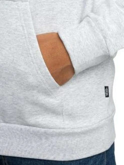 Vans Left Chest Logo Pullover Hoodie - Light Grey Heather -Standout Store 56780d