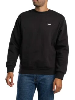 Vans Left Chest Logo Sweatshirt - Black