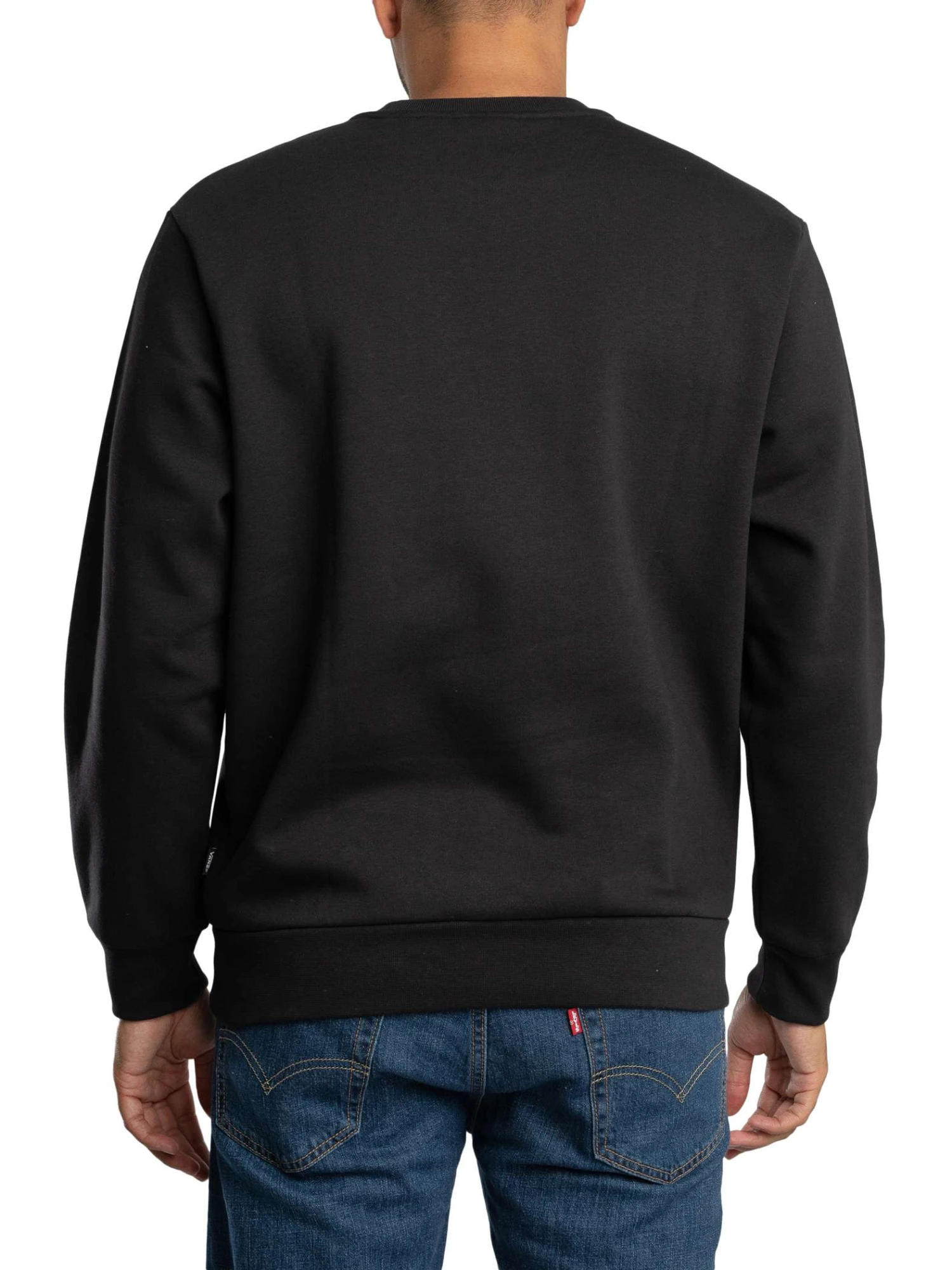 Vans Left Chest Logo Sweatshirt - Black Vans Left Chest Logo Sweatshirt - Black -Standout Store 56782c