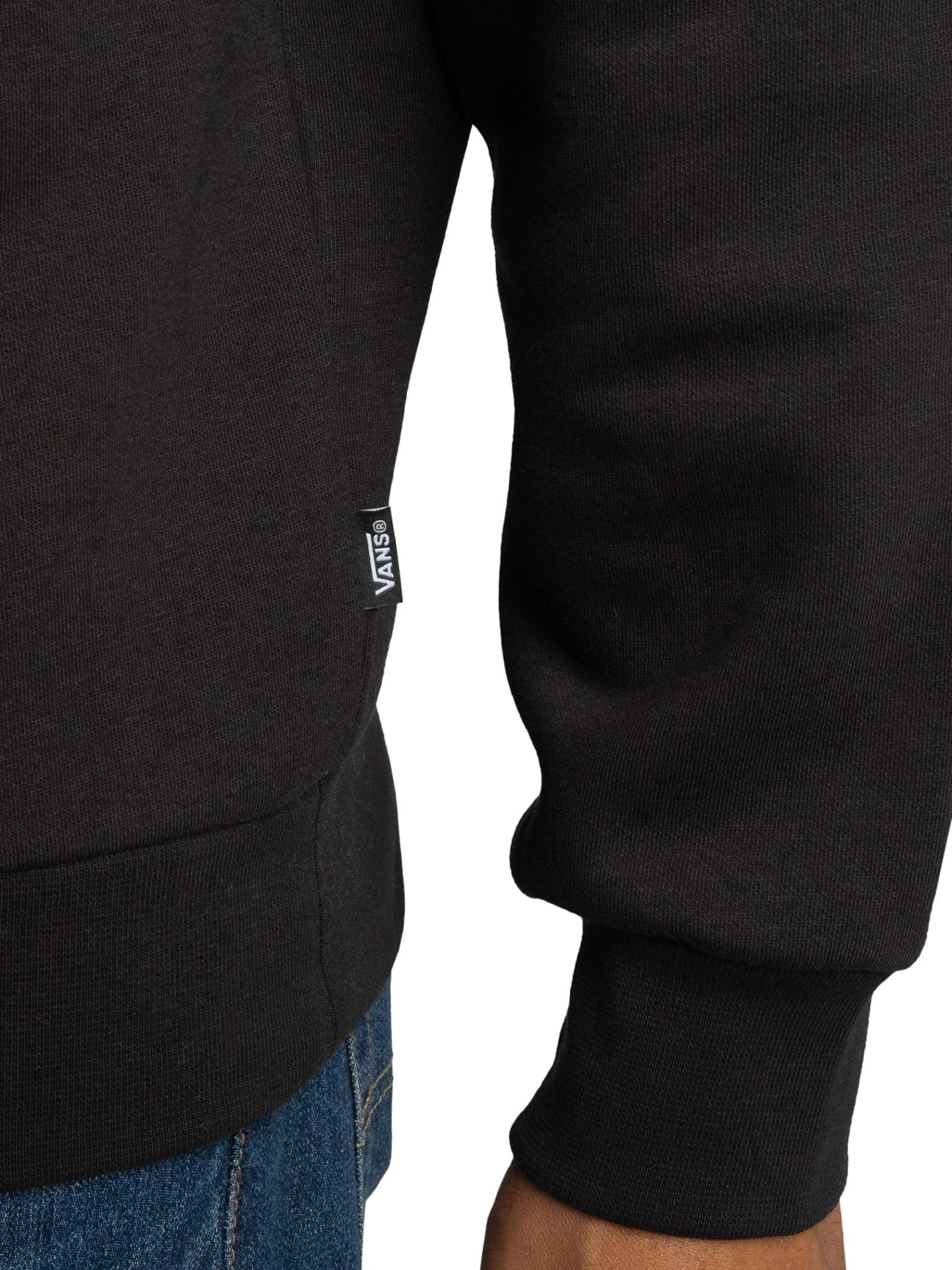 Vans Left Chest Logo Sweatshirt - Black Vans Left Chest Logo Sweatshirt - Black -Standout Store 56782d