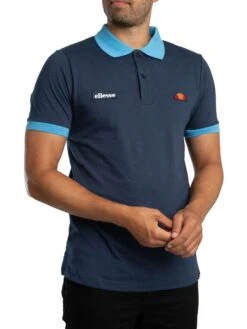 Ellesse Lessepsia Polo Shirt - Navy/Blue -Standout Store 56790b