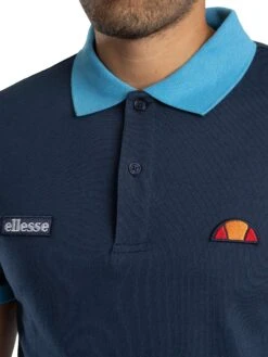 Ellesse Lessepsia Polo Shirt - Navy/Blue -Standout Store 56790d