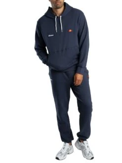 Ellesse Traccota Pullover Hood Tracksuit - Navy