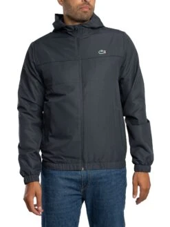 Lacoste Water Repellent Sport Track Jacket - Navy -Standout Store 56799b