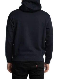 Armani Exchange Brand Graphic Pullover Hoodie - Deep Navy -Standout Store 56873c