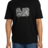 Armani Exchange Brand Graphic T-Shirt - Black Spire 1 Armani Exchange Brand Graphic T-Shirt - Black Spire -Standout Store 56874a