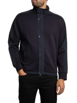 Armani Exchange Lightweight Collar Jacket - Deep Navy