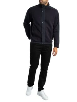 Armani Exchange Lightweight Collar Jacket - Deep Navy -Standout Store 56880g