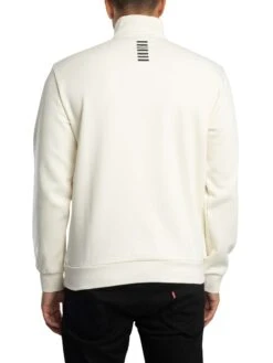 EA7 Chest Logo 1/4 Zip Sweatshirt - Vanilla Ice 4 EA7 Chest Logo 1/4 Zip Sweatshirt - Vanilla Ice -Standout Store 56887c