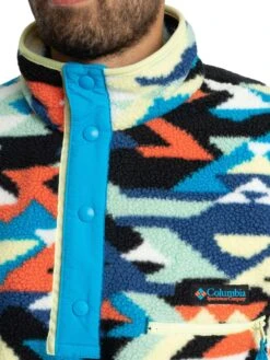 Columbia Helvetia II Printed Half Snap Fleece - Compass Blue Reflections 5 Columbia Helvetia II Printed Half Snap Fleece - Compass Blue Reflections -Standout Store 56899d