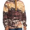 Columbia Helvetia II Printed Half Snap Fleece - Camel Brown Sisters
