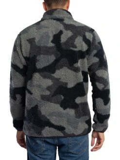 Columbia Rugged Ridge Half Zip Fleece - Black 4 Columbia Rugged Ridge Half Zip Fleece - Black -Standout Store 56914c