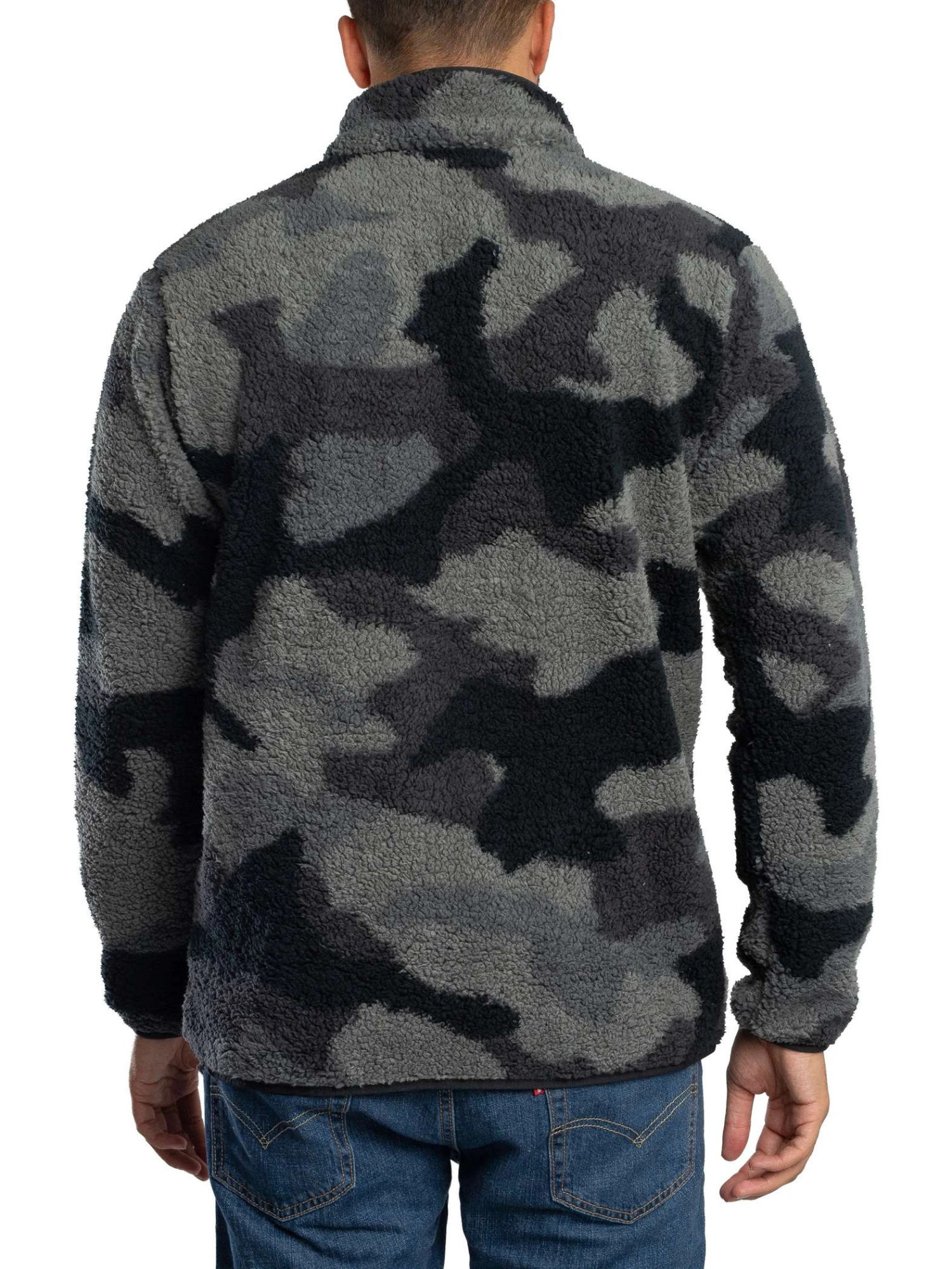 Columbia Rugged Ridge Half Zip Fleece - Black Columbia Rugged Ridge Half Zip Fleece - Black -Standout Store 56914c