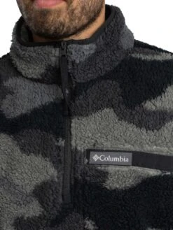 Columbia Rugged Ridge Half Zip Fleece - Black 5 Columbia Rugged Ridge Half Zip Fleece - Black -Standout Store 56914d