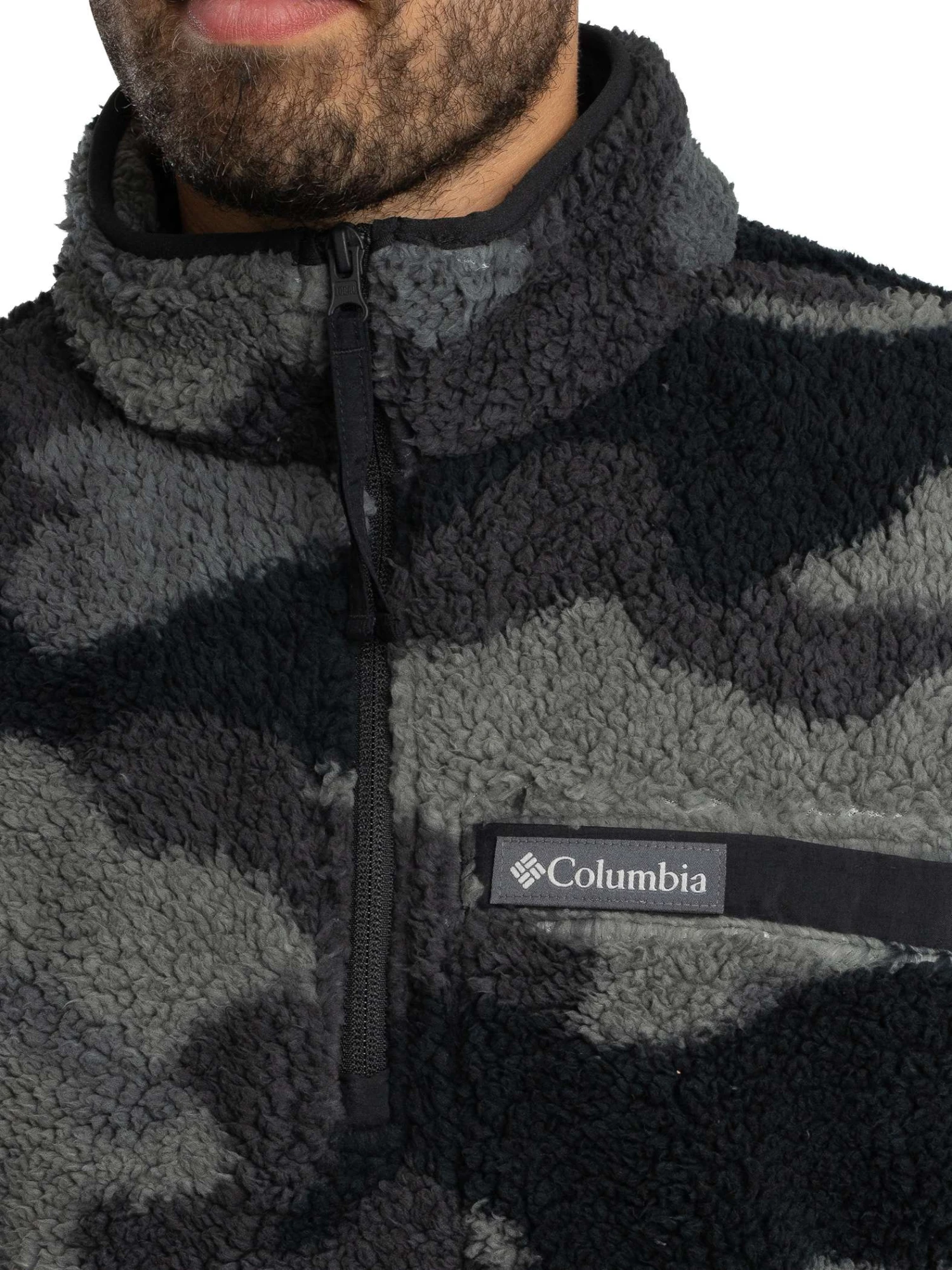 Columbia Rugged Ridge Half Zip Fleece - Black Columbia Rugged Ridge Half Zip Fleece - Black -Standout Store 56914d