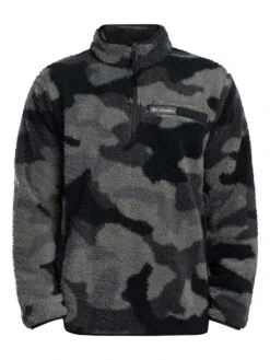 Columbia Rugged Ridge Half Zip Fleece - Black 6 Columbia Rugged Ridge Half Zip Fleece - Black -Standout Store 56914e