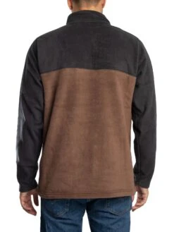 Columbia Steens Mountain Half Snap Fleece - Tobacco /Black/Mountain Red -Standout Store 56923c