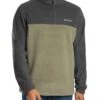 Columbia Steens Mountain Half Zip Fleece - Shark/Stone Green -Standout Store 56925a