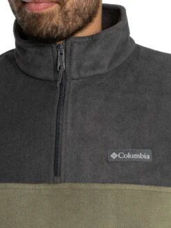 Columbia Steens Mountain Half Zip Fleece - Shark/Stone Green 5 Columbia Steens Mountain Half Zip Fleece - Shark/Stone Green -Standout Store 56925d