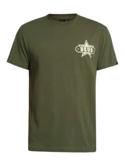 Deus Ex Machina Gumshoe Back Graphic T-Shirt - Cypress Green -Standout Store 56929e