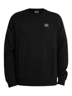 EA7 Box Logo Sweat Tracksuit - Black -Standout Store 56933g