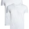 GANT 2 Pack Lounge Crew T-Shirts - White -Standout Store 56953a