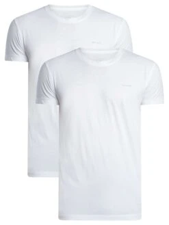 GANT 2 Pack Lounge Crew T-Shirts - White