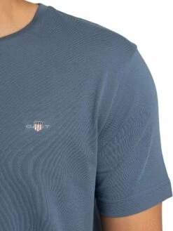 GANT Printed Archive Shield T-Shirt - Naval Blue -Standout Store 56957d