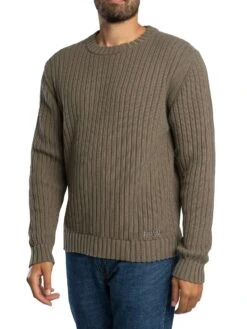 HUGO Sribben Knit - Medium Grey