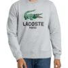 Lacoste Croc Graphic Sweatshirt - Light Grey -Standout Store 56974a