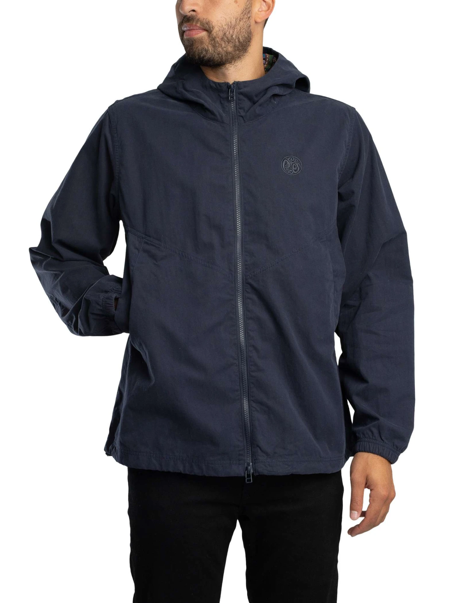 Pretty Green Feltham Hooded Jacket - Navy Pretty Green Feltham Hooded Jacket - Navy -Standout Store 57018b