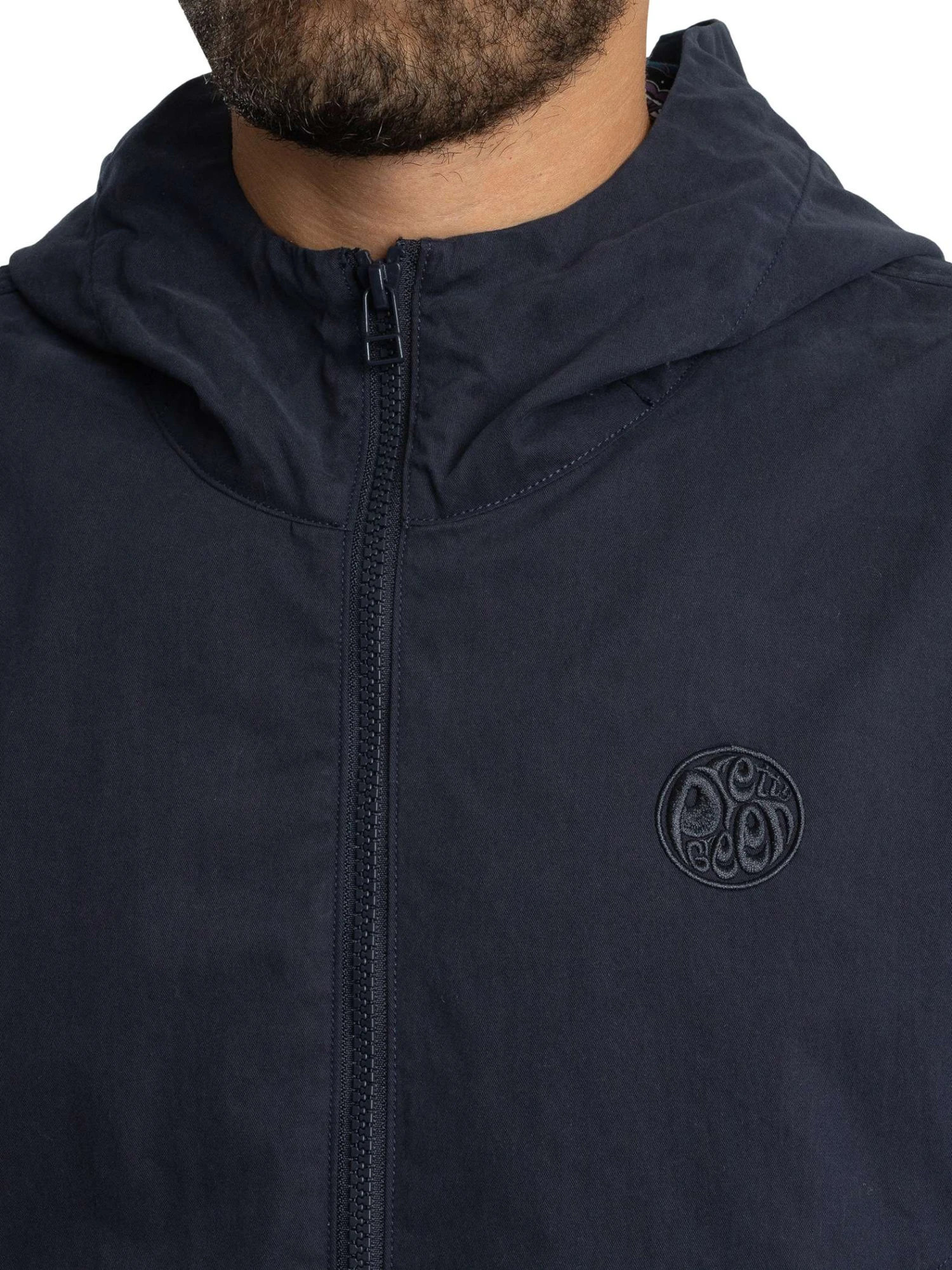 Pretty Green Feltham Hooded Jacket - Navy Pretty Green Feltham Hooded Jacket - Navy -Standout Store 57018e
